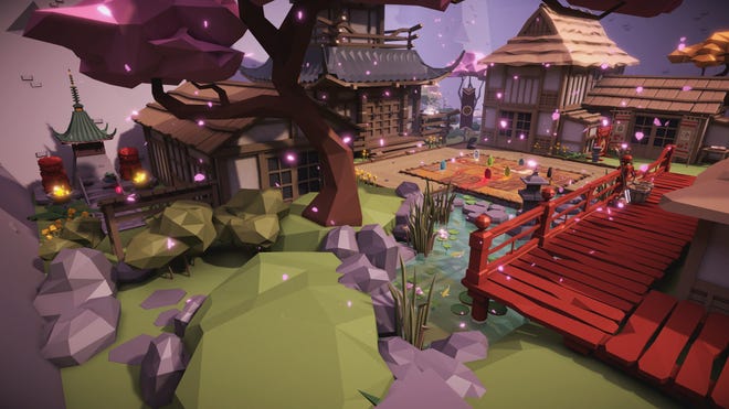 Tsuro VR Screenshot board