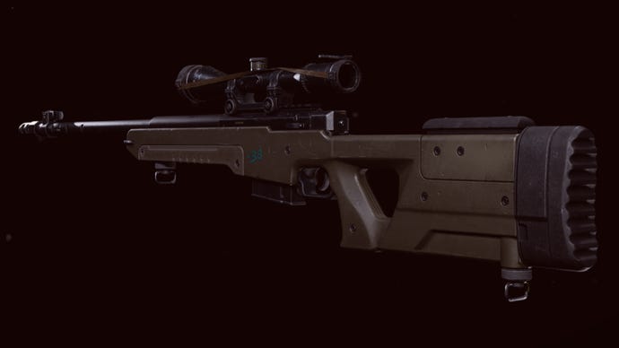 The LW3 Tundra Sniper Rifle in Warzone