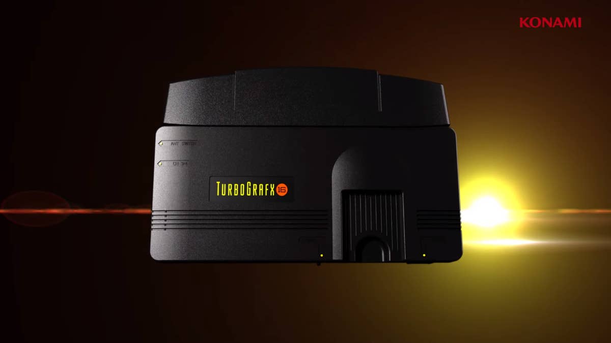 Konami announces the TurboGrafx 16 mini and six of the games it ll