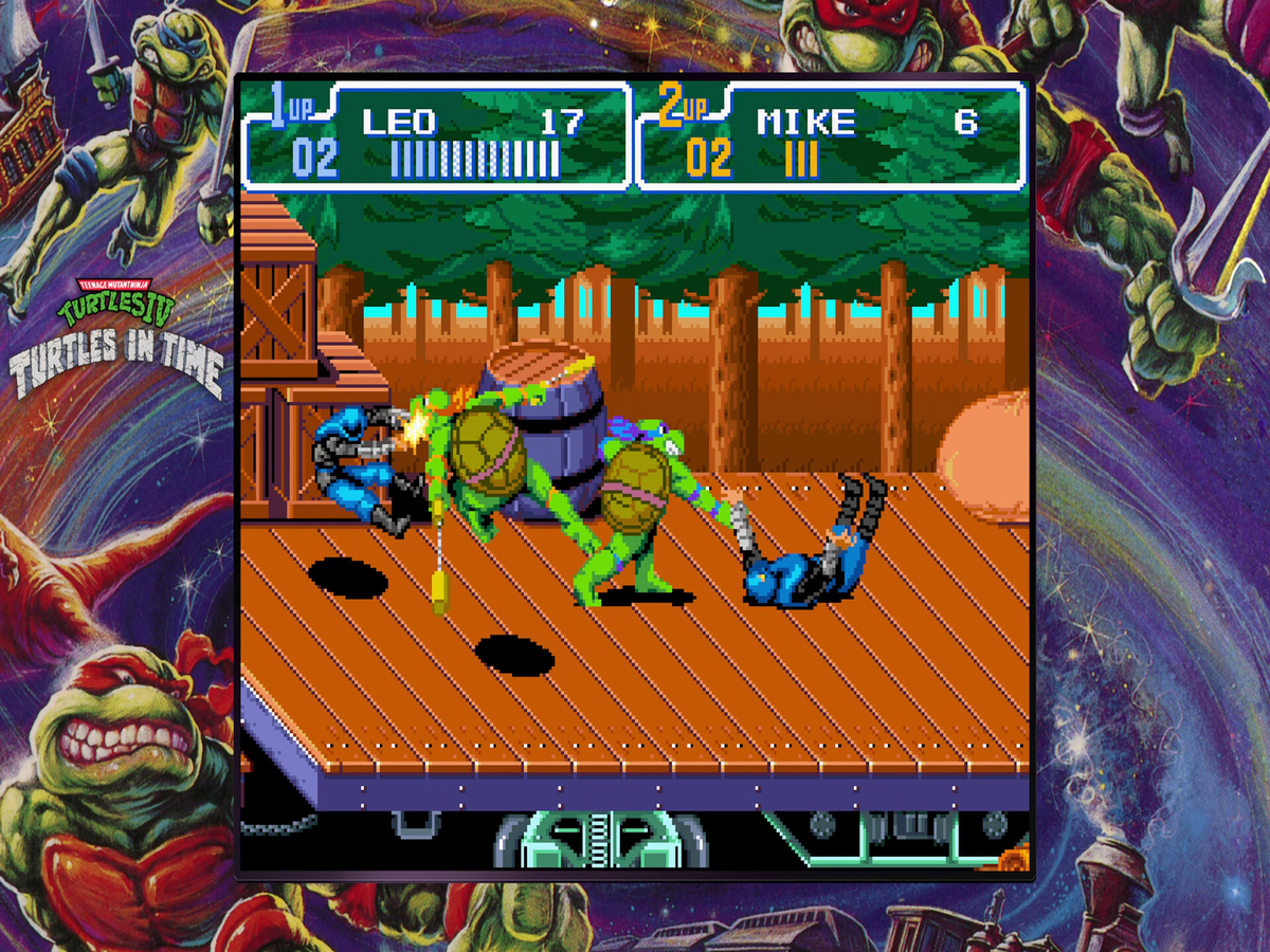 How To Play TMNT: OOTS Arcade Mode With 4 Player Local Offline