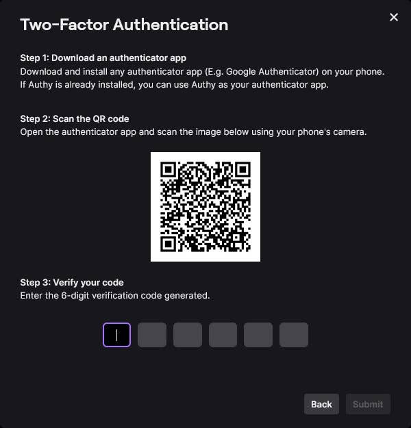 How to Reset/Change your Twitch Password and Enable 2FA, by Fixes