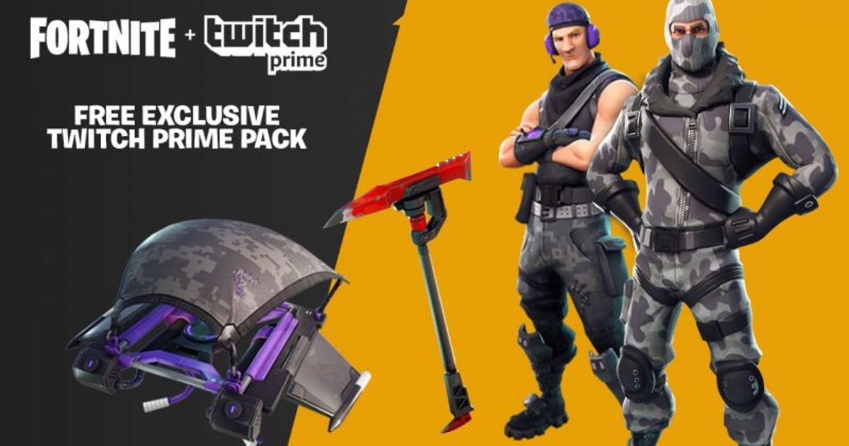 Fortnite Twitch Prime members get more free gear, starting with the