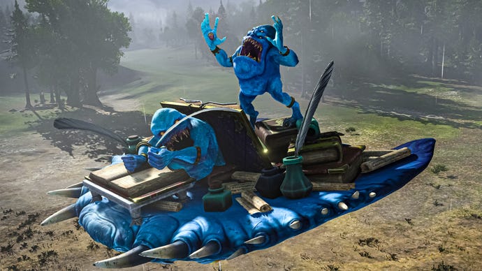 Die Blue Scribes, ein neuer Chaos-Dämonen-Held für Total War: Warhammer 3
