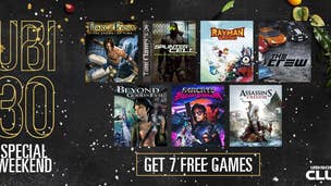 Image for If you missed out on any of the free Ubisoft30 games you can grab all seven this weekend