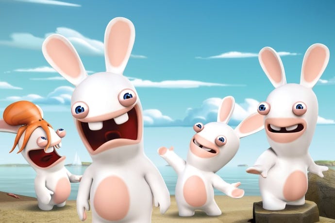 Soon you'll be able to ride a Rabbid at Ubisoft's very own theme park ...