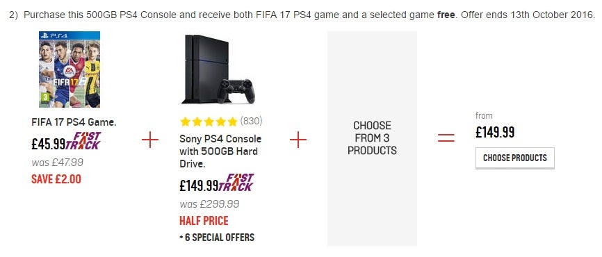 Ps4 bundles online uk