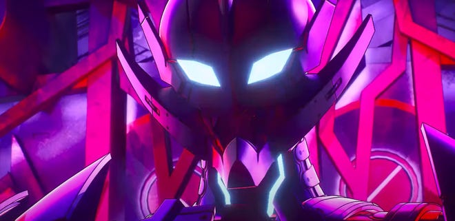 Still image from animated Ultraman show