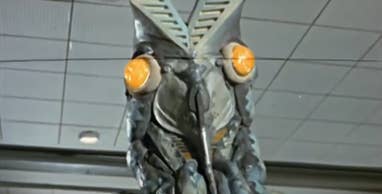 Still image featuring a kaiji from Ultraman