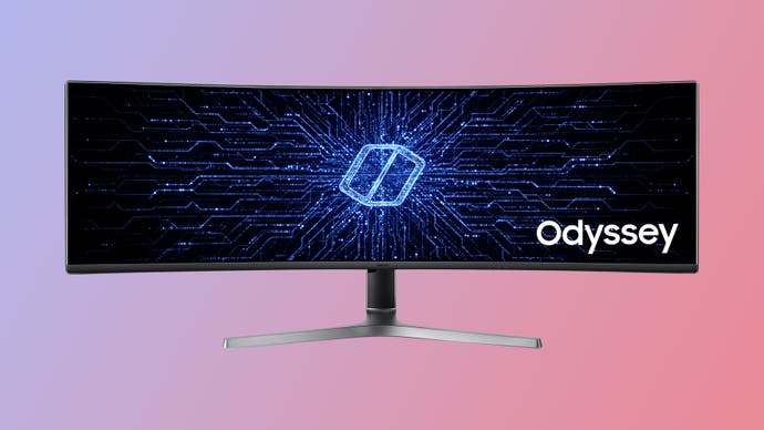 Príklad ultraširokého monitora (Samsung Odyssey)