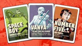 The Umbrella Academy board game cards