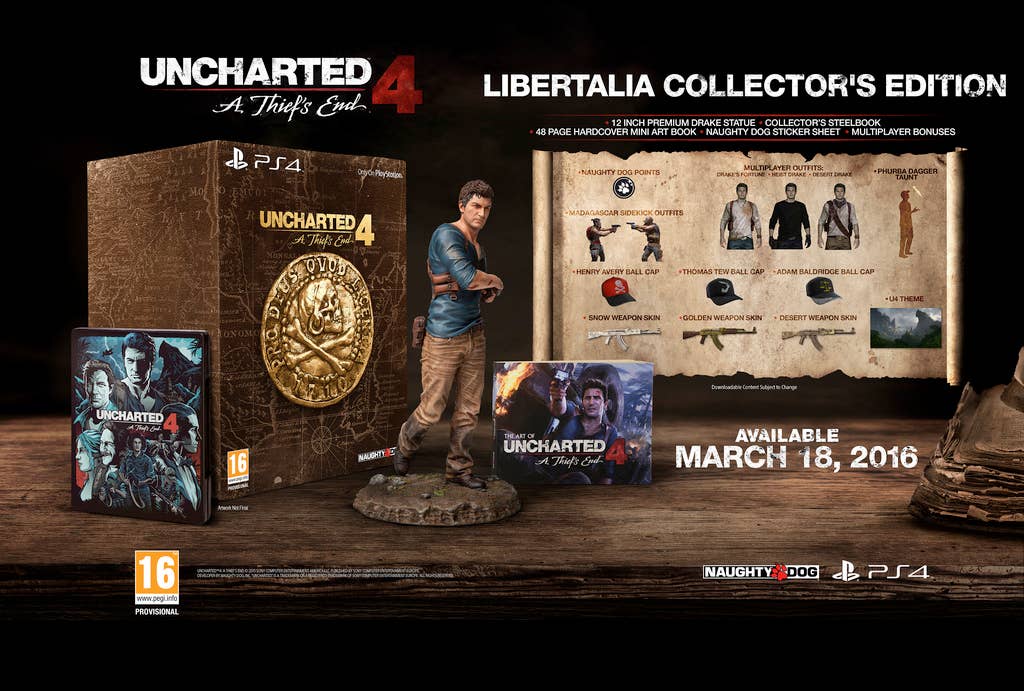 Uncharted 4: guardate gli unboxing della Libertalia Edition e del