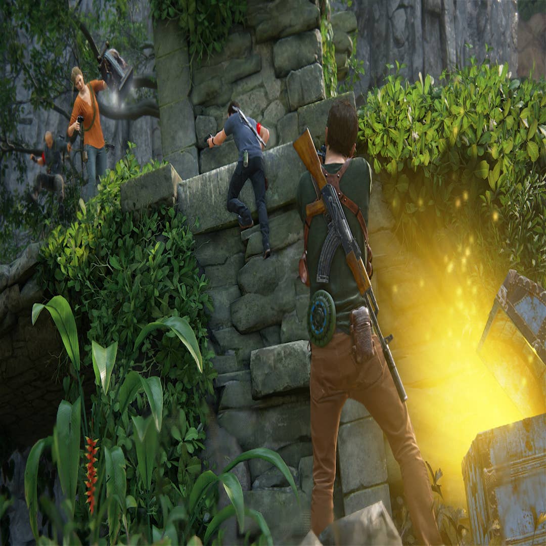 Uncharted 4 gameplay trailer includes mini family reunion
