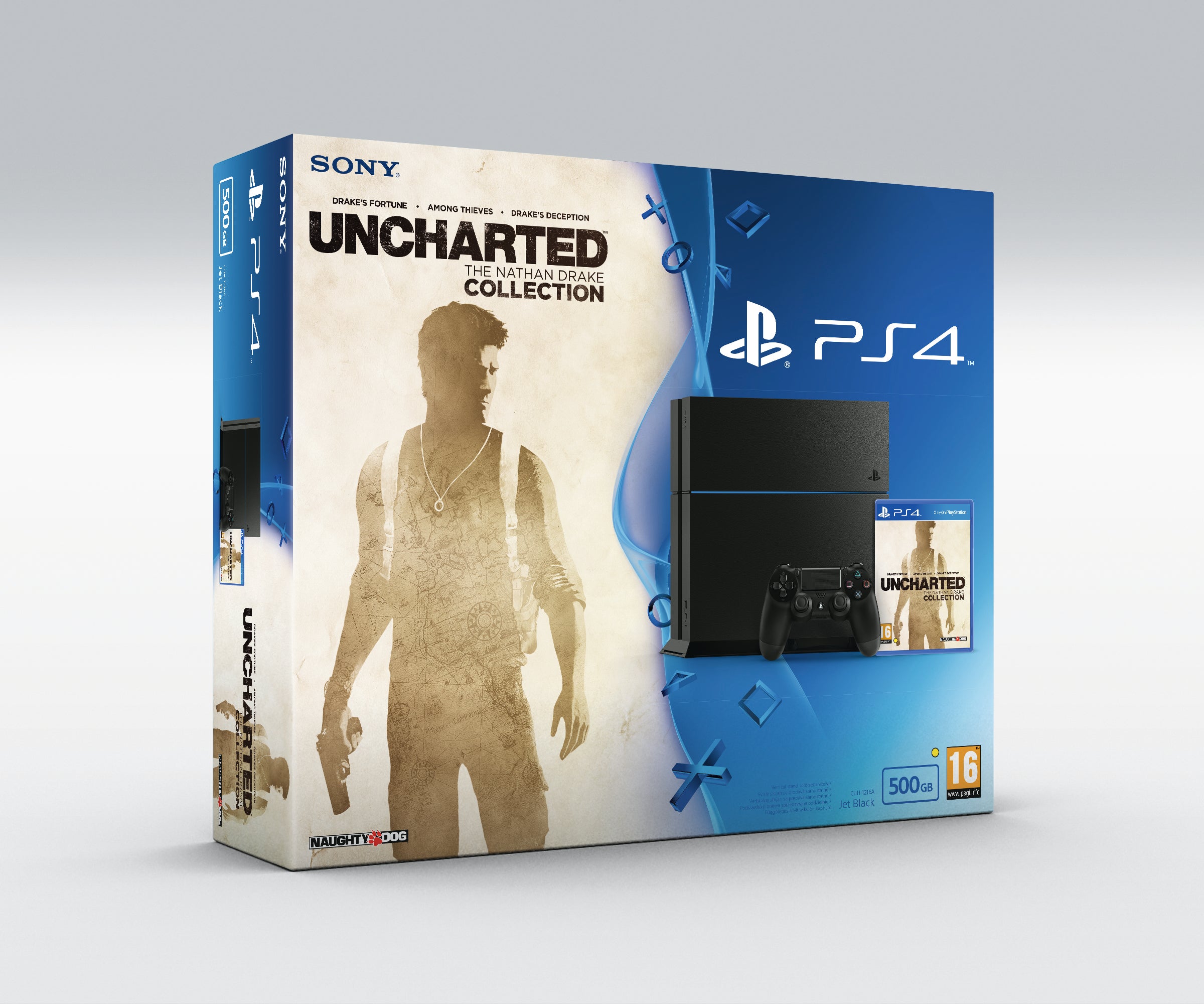 Uncharted Nathan Drake Collection 500GB & 1TB PS4 bundles for