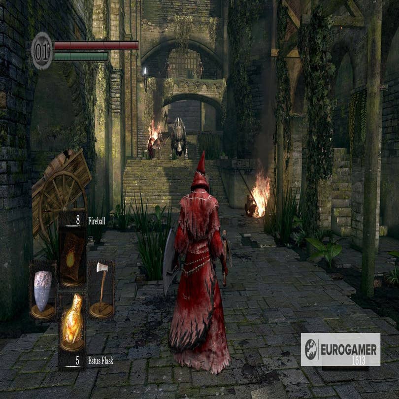 Dark Souls 2 Gameplay Walkthrough Part 1 - Undead Knight (DS2) 