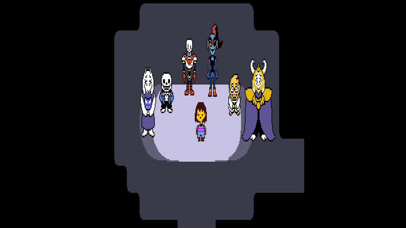 Undertale: Neutral Boss Game Over on Make a GIF