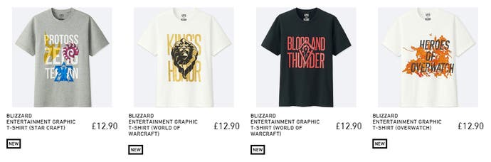 Uniqlo has an official Blizzard range available now | Eurogamer.net