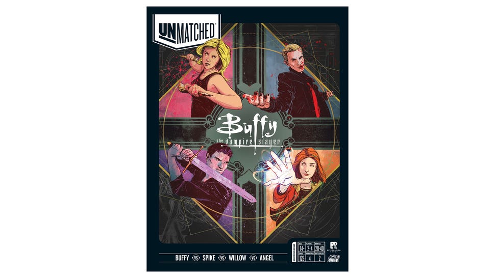 Unmatched: Buffy the Vampire Slayer board game cover art 4