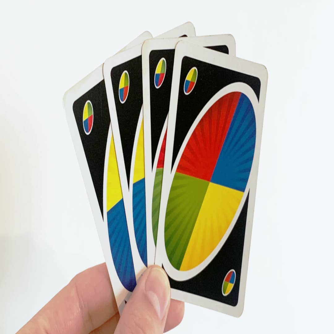 UNO All Wild Has No Color and Number Cards