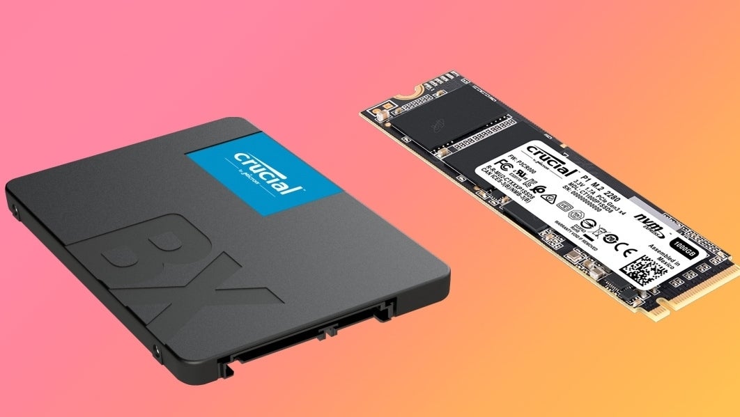 Upgrade your PC with these discounted SATA and NVMe Crucial SSDs