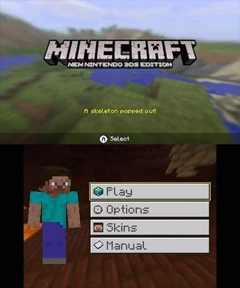 Minecraft 3ds