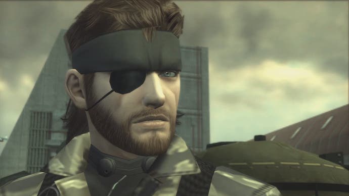 Screen z Metal Gear Solid 3: Snake Eater.