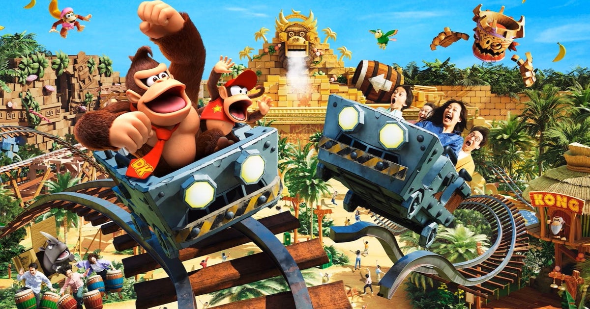 توسعه Donkey Kong برای Super Nintendo World در بهار ۲۰۲۴ افتتاح می شود