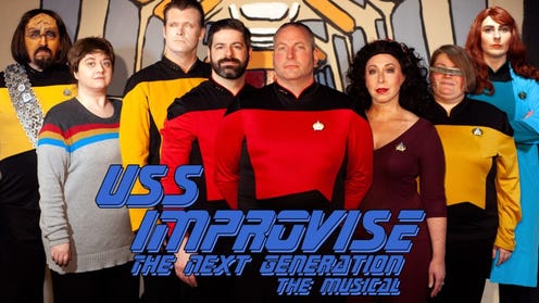 Watch USS Improvise: The Next Generation, the musical! is a Star Trek parody like you've never seen before