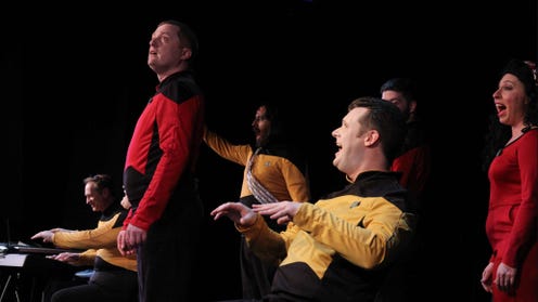 Star Trek fan? Watch USS Improvise: The Next Generation, The Musical! from ECCC '23