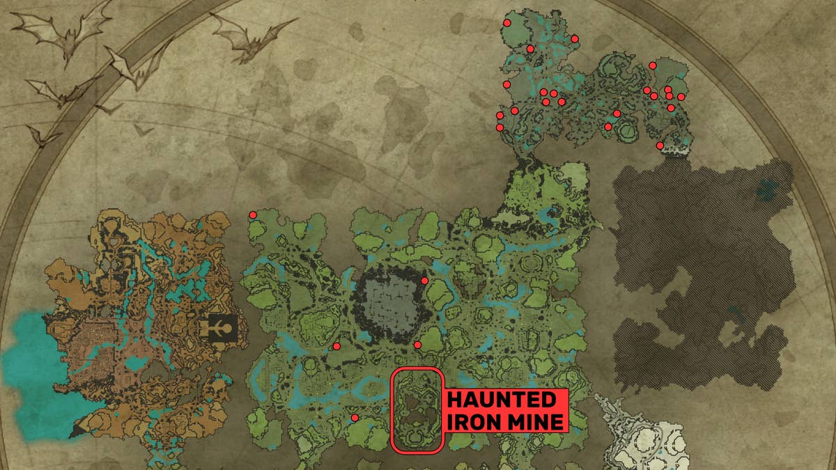 Iron Ore Mining Map