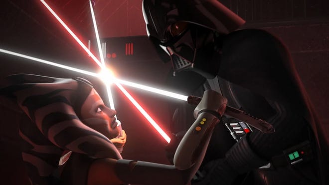 Ahsoka vs. Vader