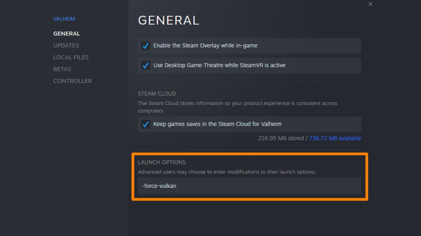 All steam launch options фото 7