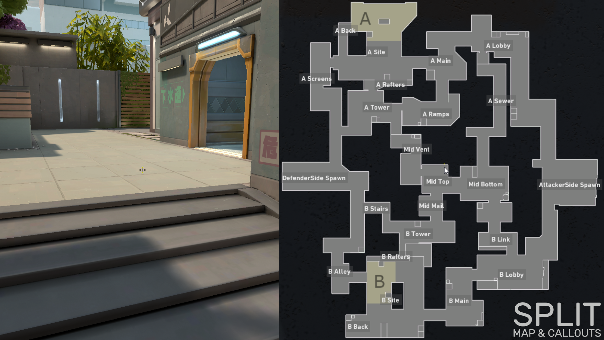 Карта бинд. Split valorant. Valorant карты. Split valorant Map. Карта сплит валорант.