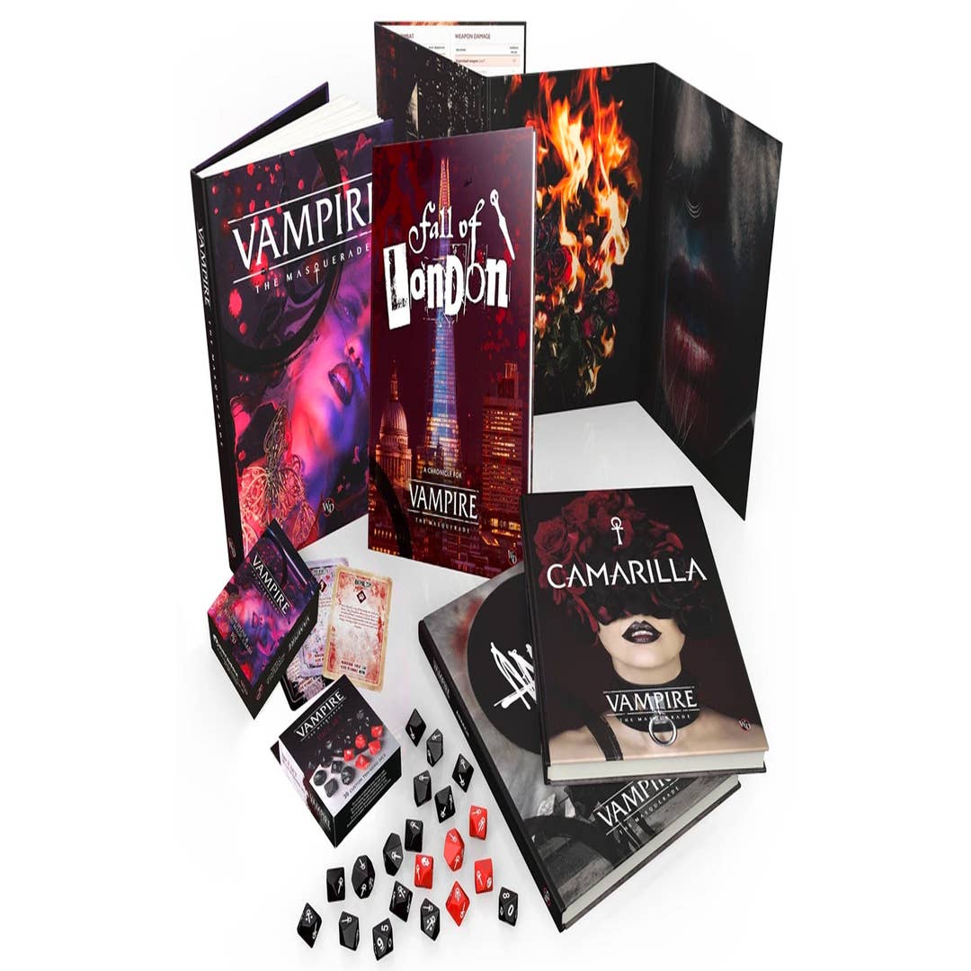 Fifth edition of classic tabletop RPG Vampire: The Masquerade