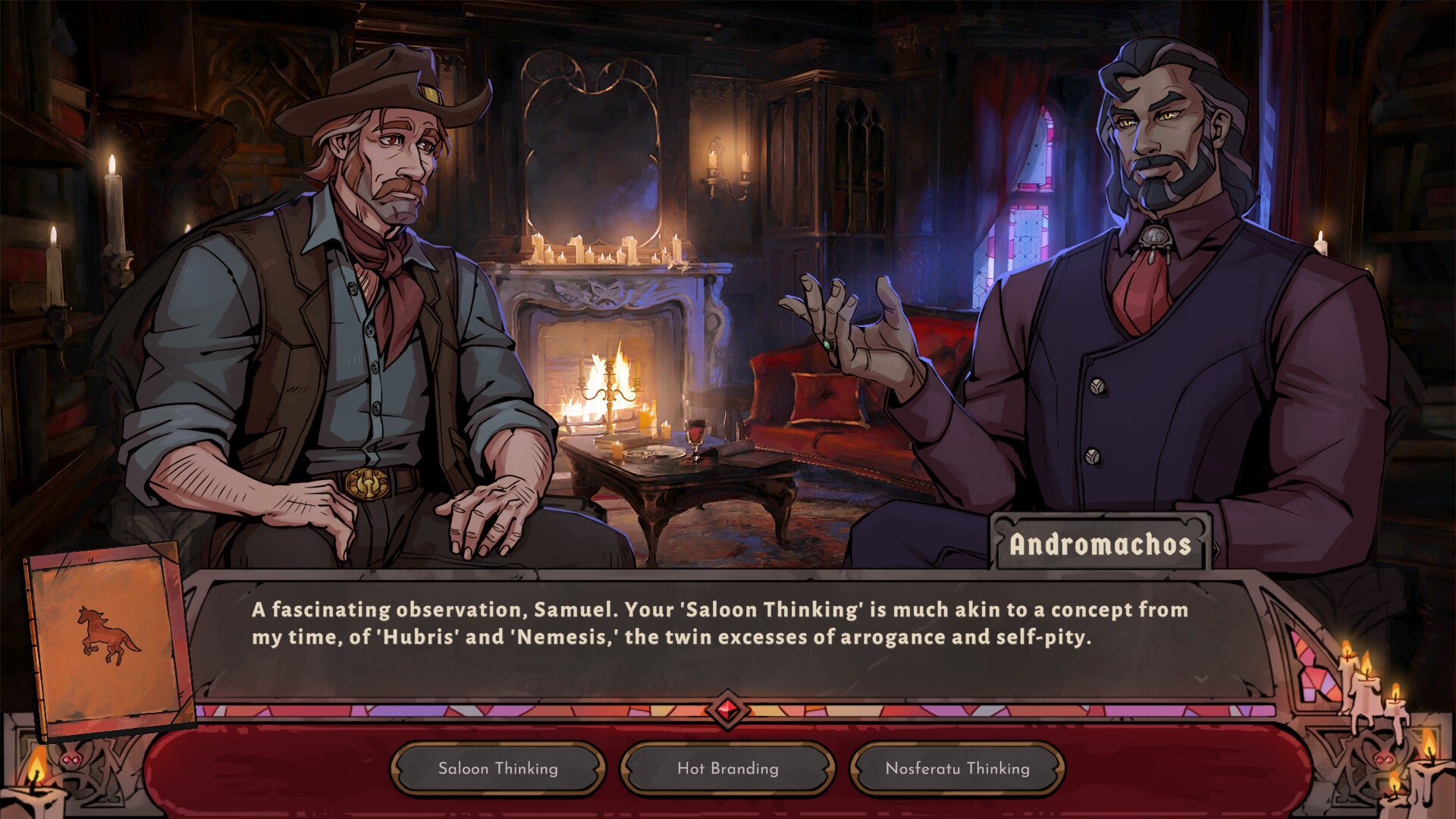 Upcoming visual novel Vampire Therapist mixes vampires and dark humour with CBT