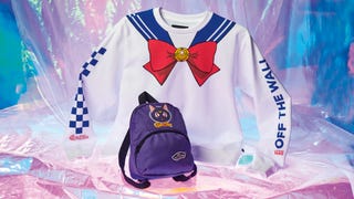 Vans has a Sailor Moon collection, and there's a Luna backpack!