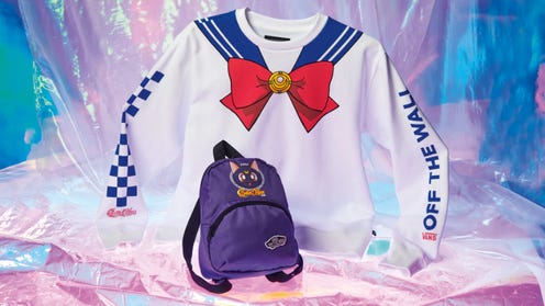 Image for Vans has a Sailor Moon collection, and there's a Luna backpack!