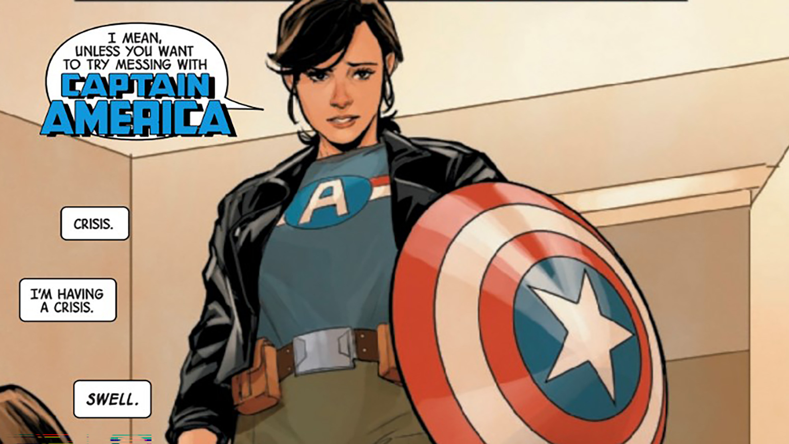 1600px x 900px - Jessica Jones as Captain America: The inside story on Marvel's new Cap from  The Variants #1 | Popverse
