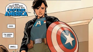 Jessica Jones as Captain America: The inside story on Marvel's new Cap from The Variants #1