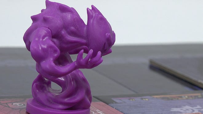 Vast: The Mysterious Manor board game Manor ghost mini