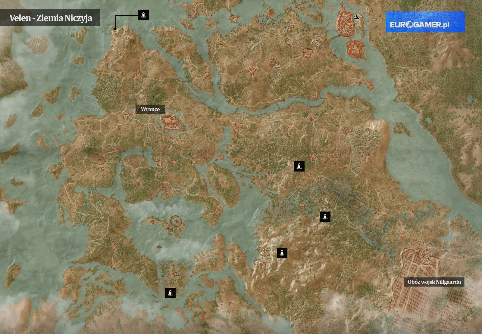 Wiedźmin 3 Kaer Trolde Miejsce Mocy