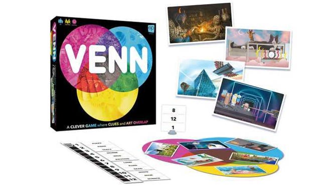 Venn board game layout image