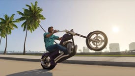 Bike about Vice City in GTA V with this mod