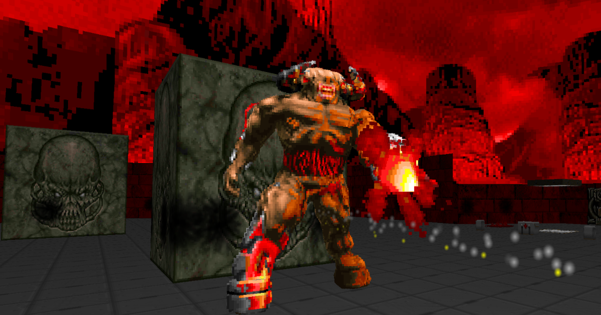 New Doom mod replaces sprites with voxel models | Rock Paper Shotgun