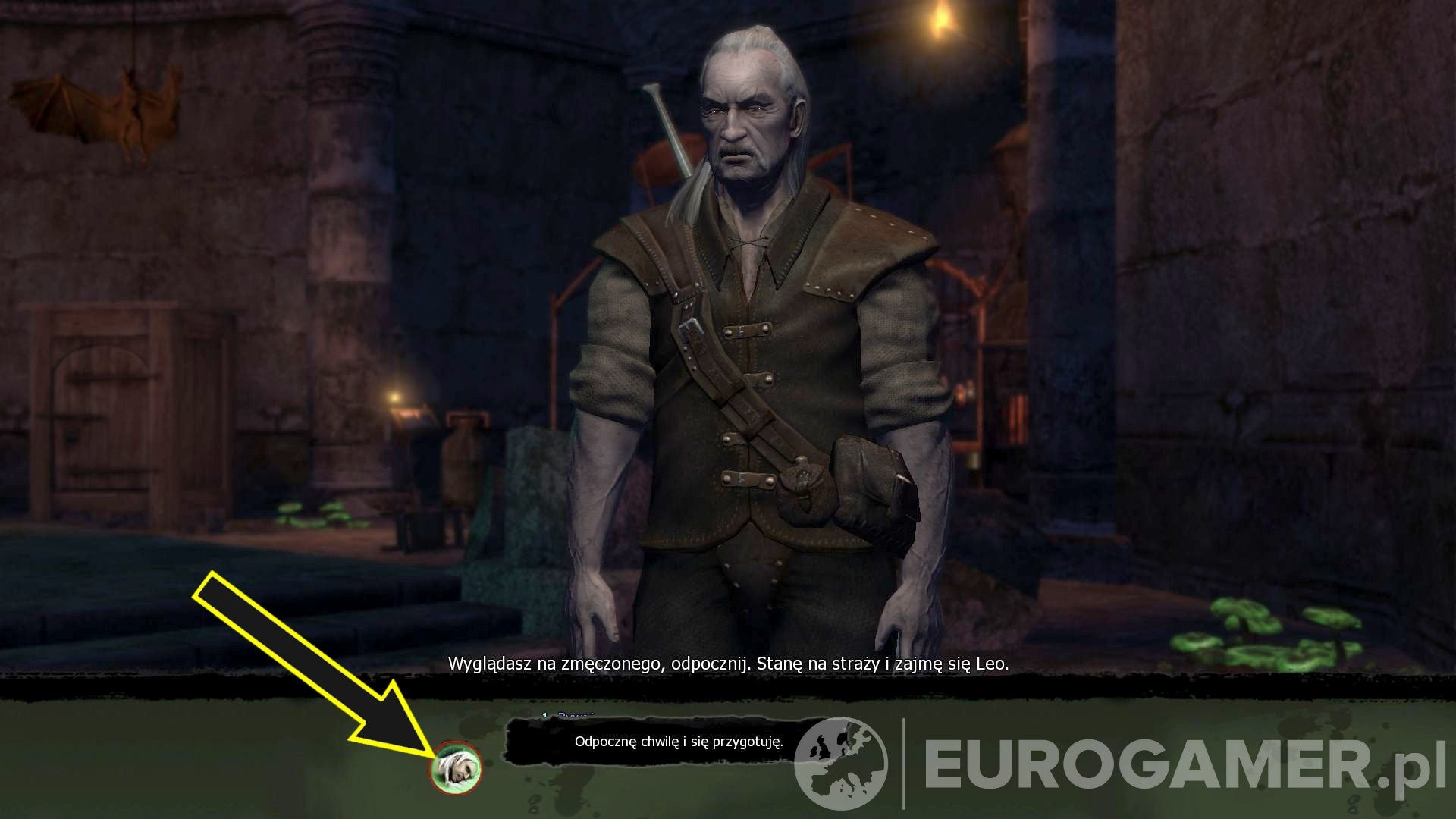 Wiedźmin 1 - medytacja, jak rozpalić ognisko | Eurogamer.pl