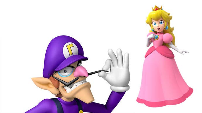 Waluigi and Peach. What could go wrong.