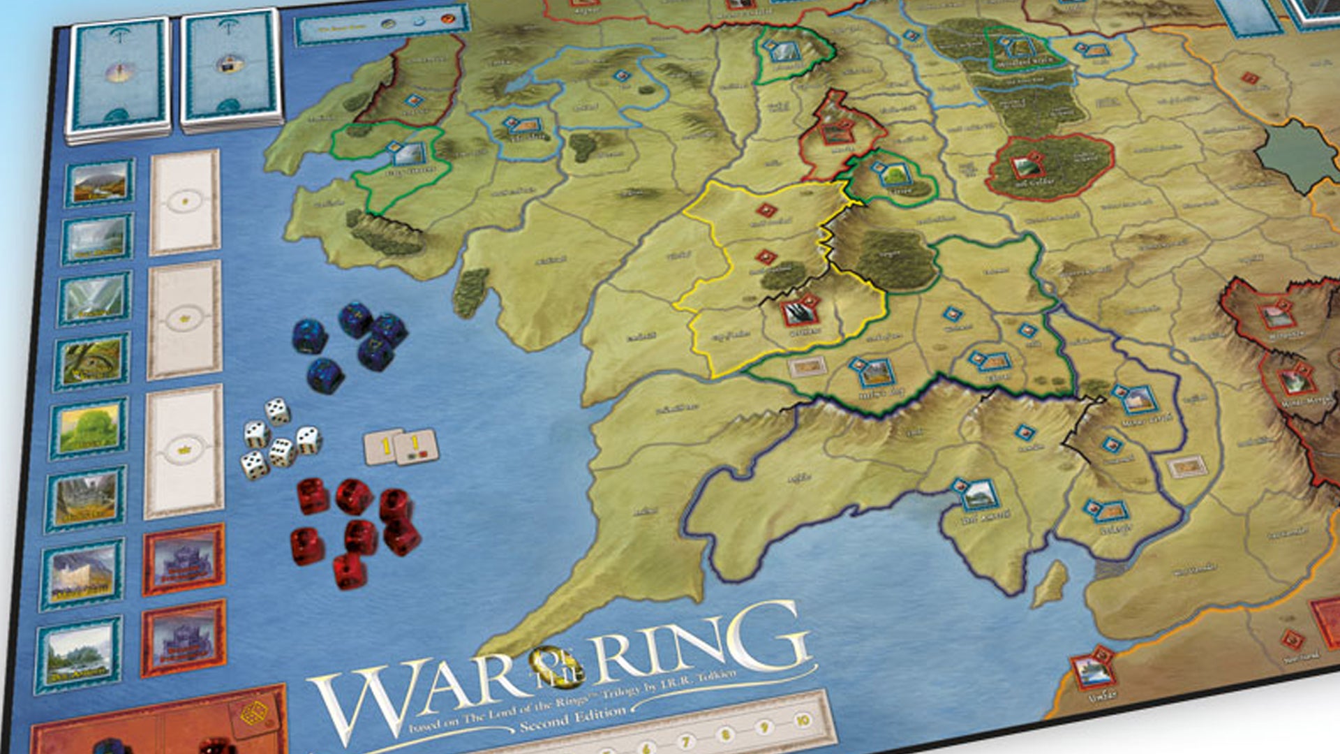 War of the Ring: The Card Game and Hunt for the Ring expansion