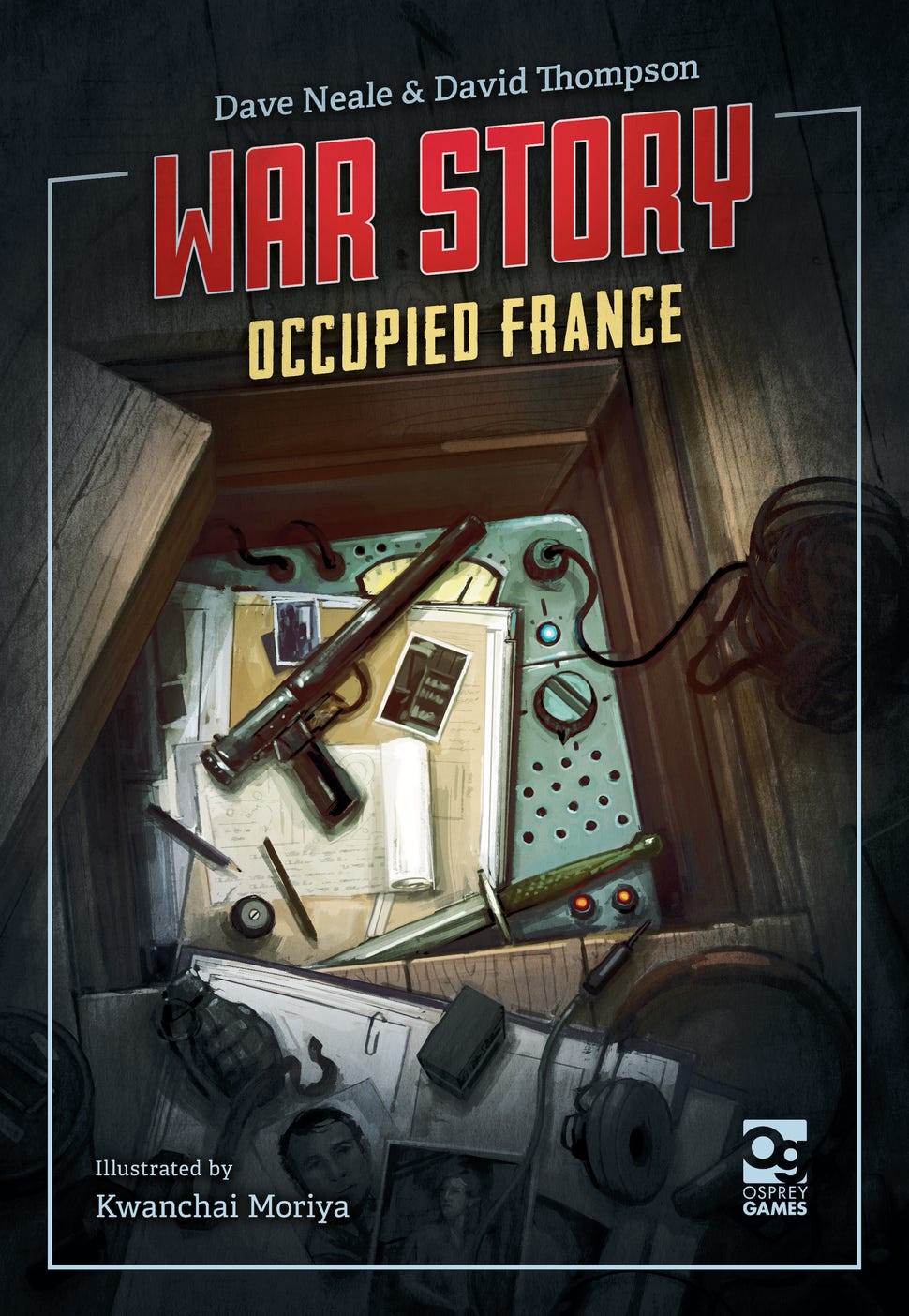 Key art for War Story: Occupied France board game