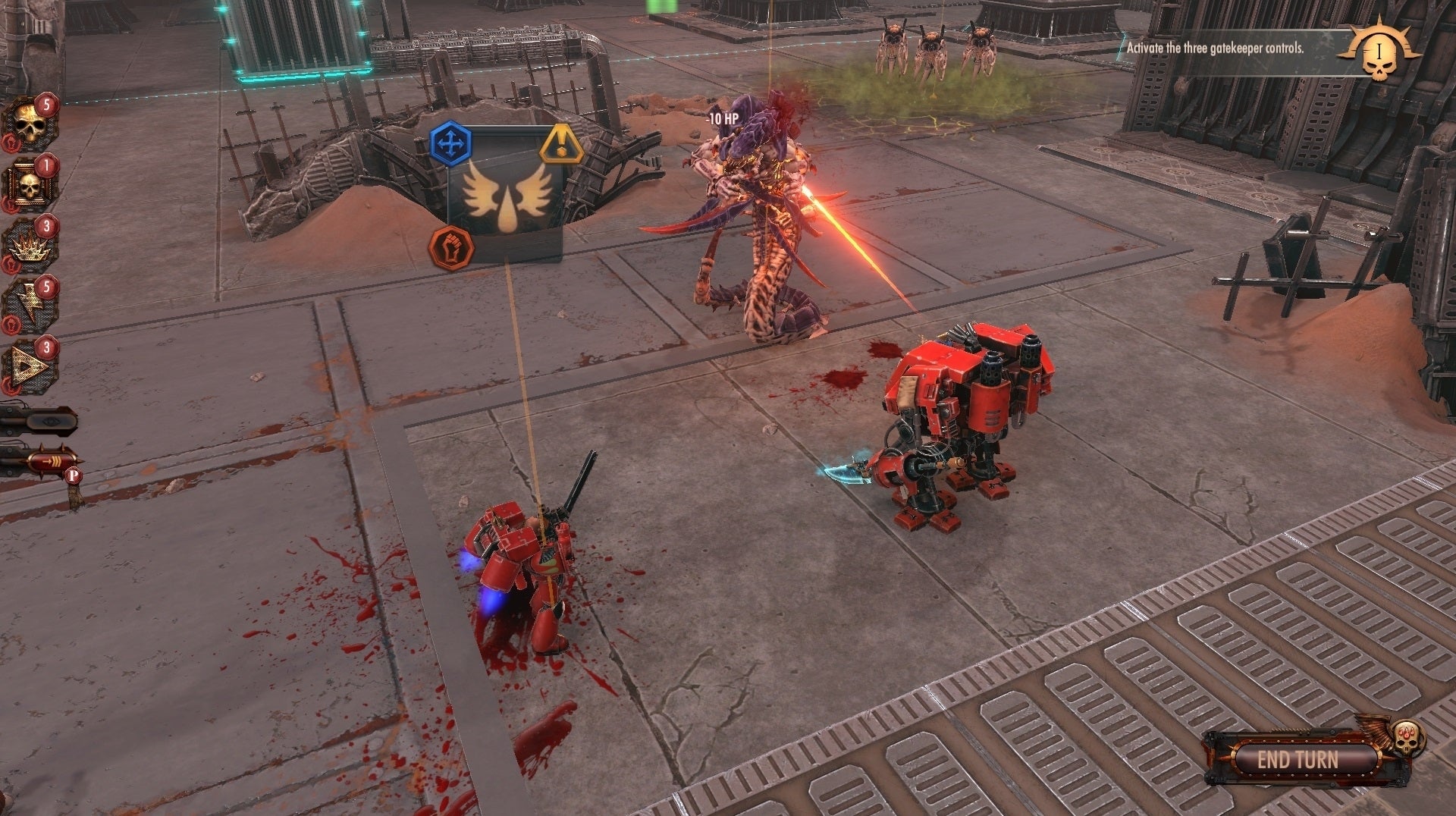 Warhammer 40,000 Battlesector is a turn-based strategy game from