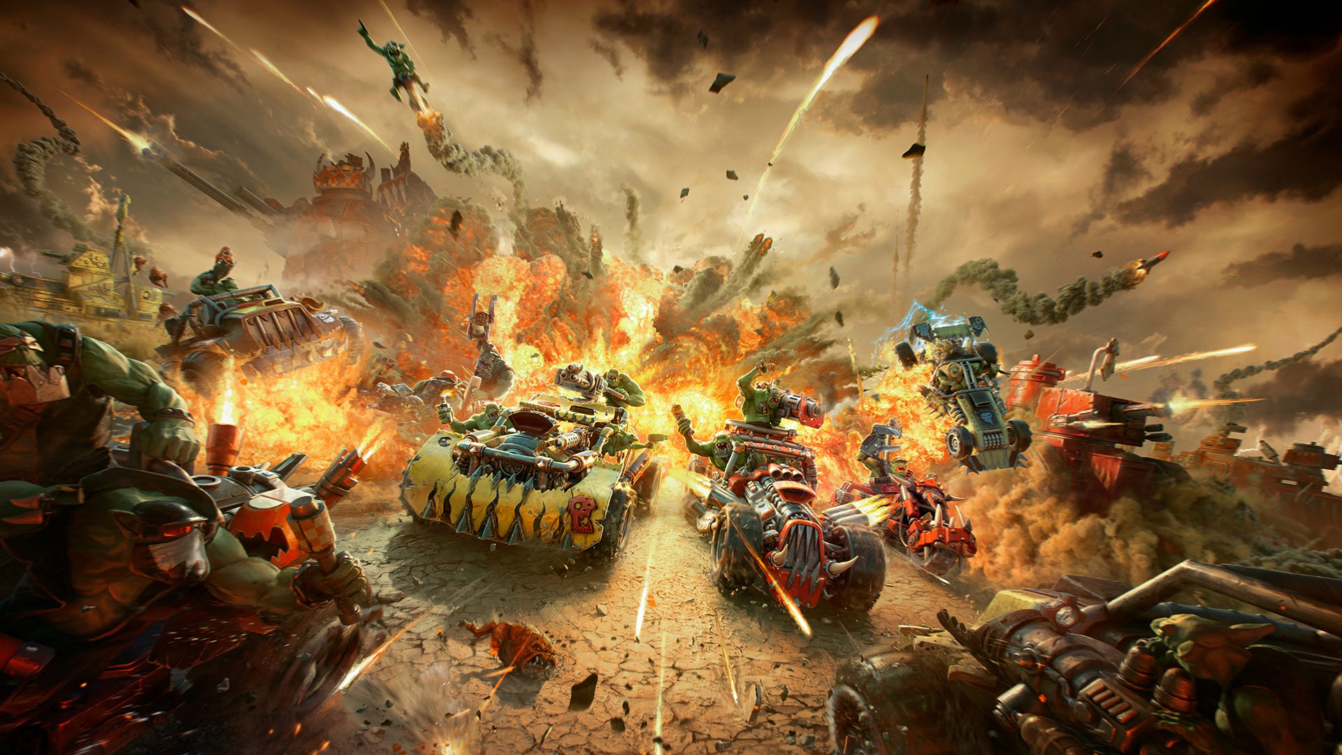 Warhammer 40,000: Speed Freeks is a new racer filled with orks blowing each other up