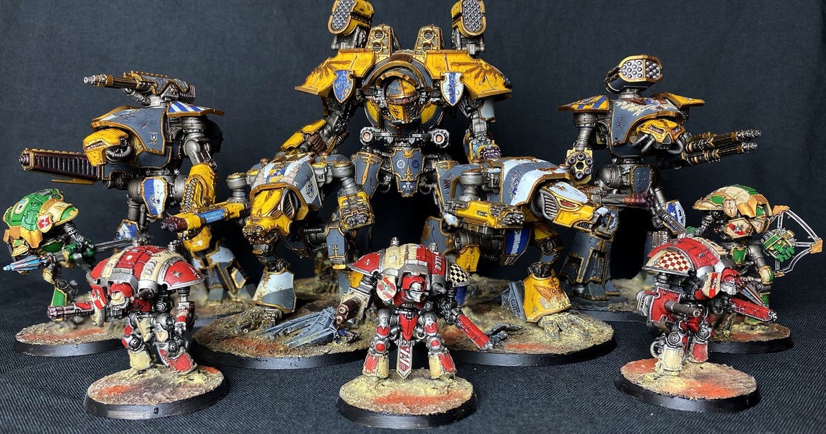 Adeptus Titanicus: the staggering Warhammer 40,000 game where stories loom  as large as mechs